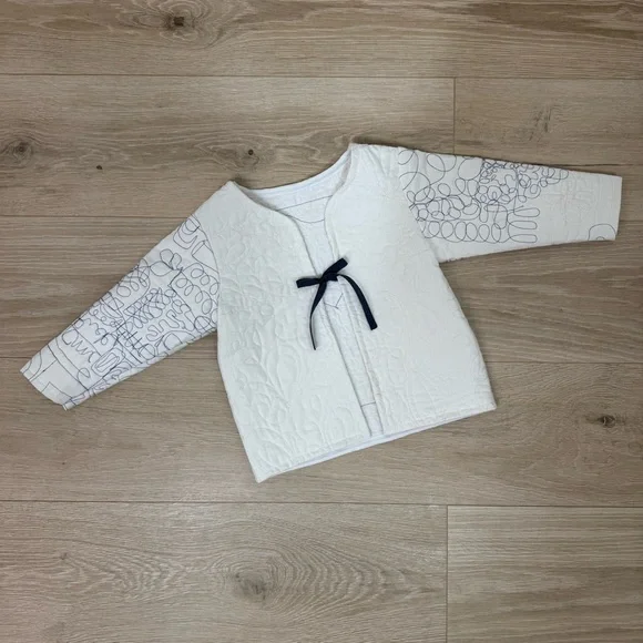 Remi Lyn & Co. “Doodle Arms” Handmade Quilted Jacket
